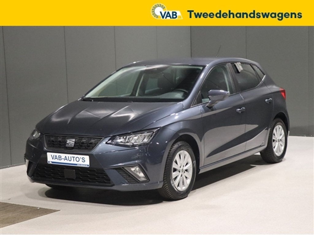 Seat Ibiza   1.0 TSI 95pk STYLE, Autos, Argent ou Gris, Achat, Entreprise, Boîte manuelle