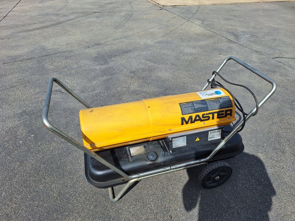 Heteluchtkanon Master 29kW, Ophalen