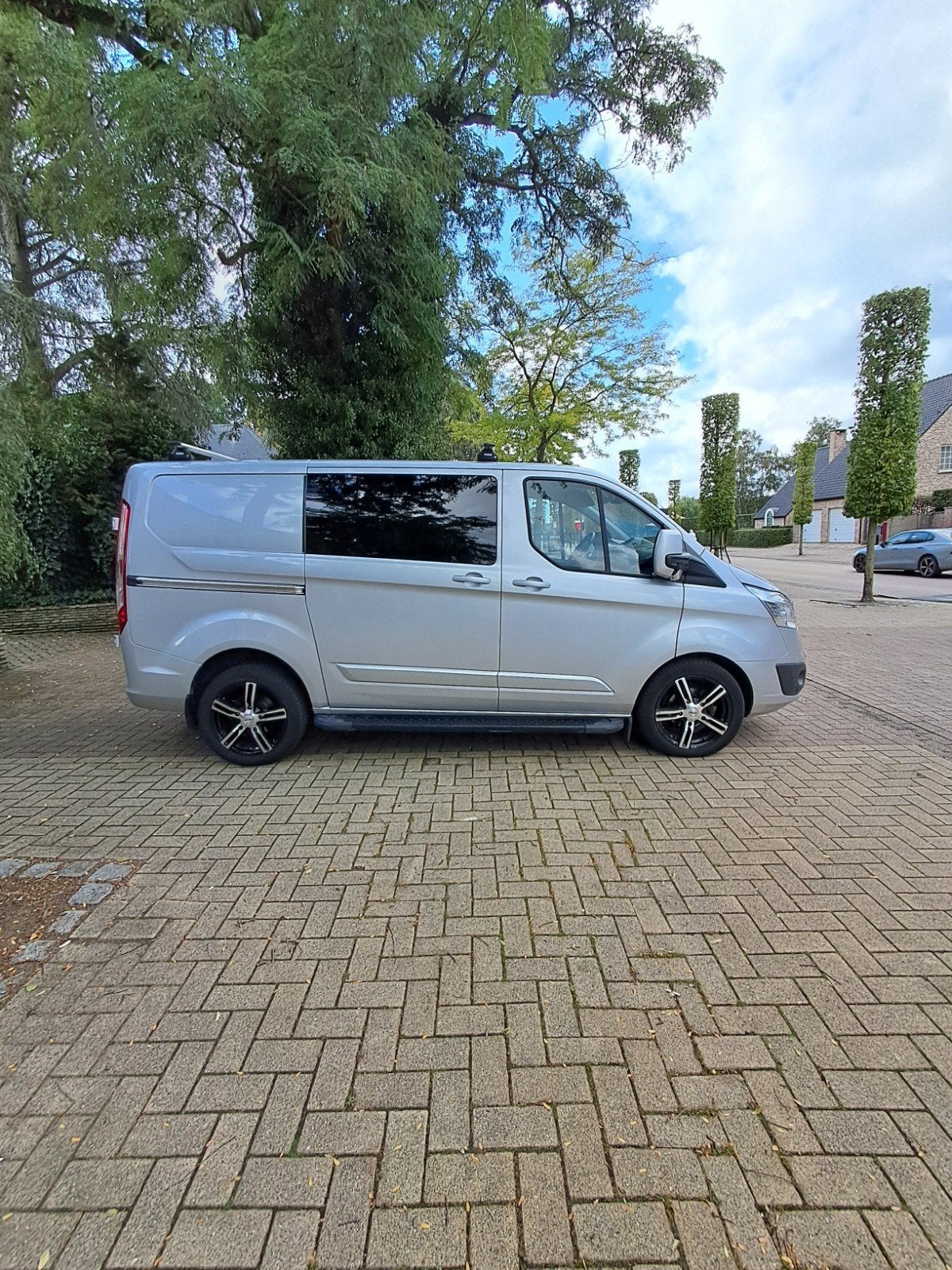 Cargo léger Ford Custom Limit, Autos, Cuir, Argent ou Gris, Achat, Alarme