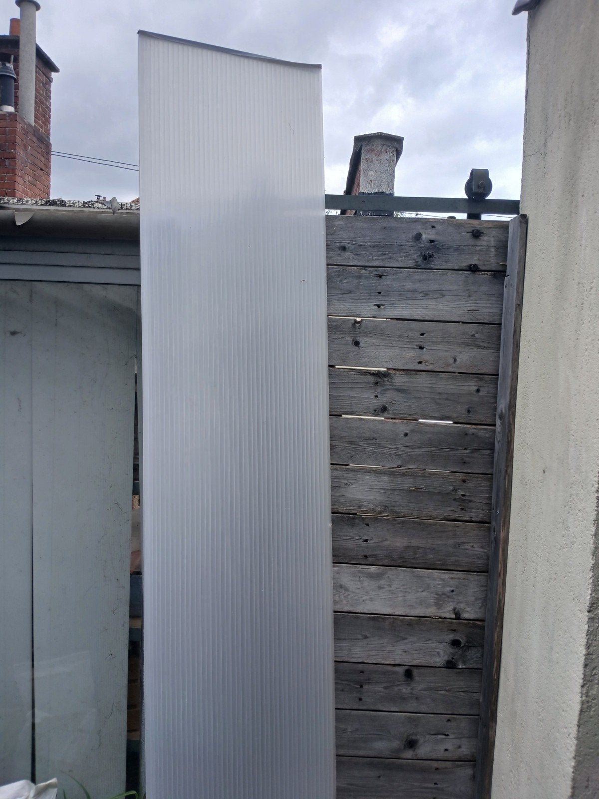8x Polycarbonaat kanaalplaten 250 x 48 cm – 16 mm, Ophalen