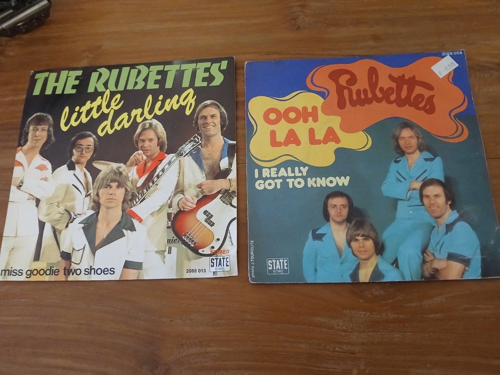 2 45t Les Rubettes vinylplaten, Ophalen of Verzenden