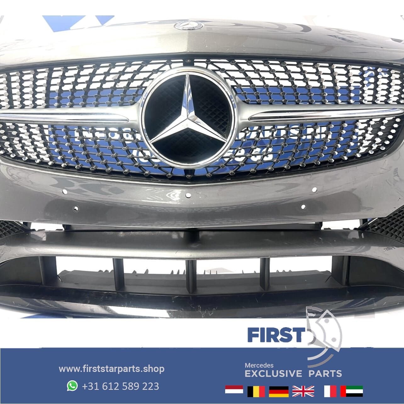 W176 AMG BUMPER FACELIFT A KLASSE VOORBUMPER Mercedes AKlass, Auto-onderdelen, Gebruikt, -, Voor, Ophalen of Verzenden