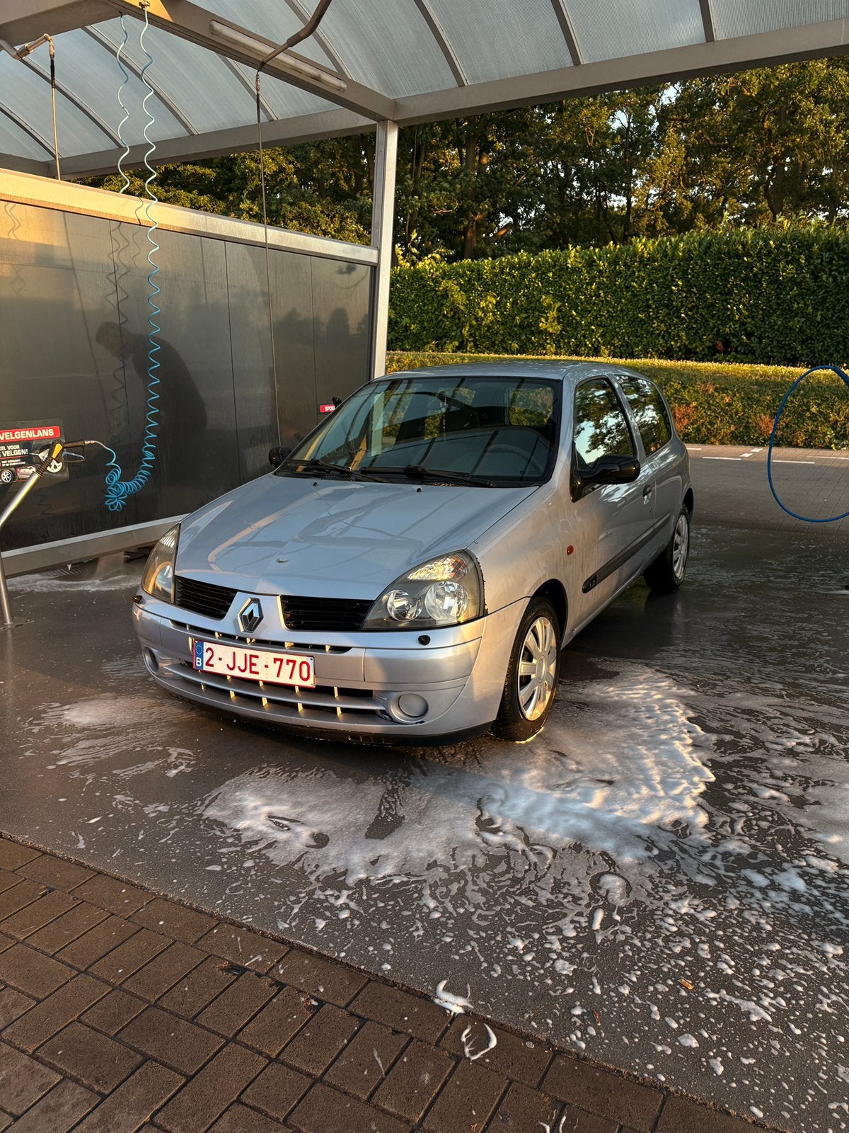 Renault clio 2, Auto's, Bedrijf, Handgeschakeld, Grijs, Euro 4