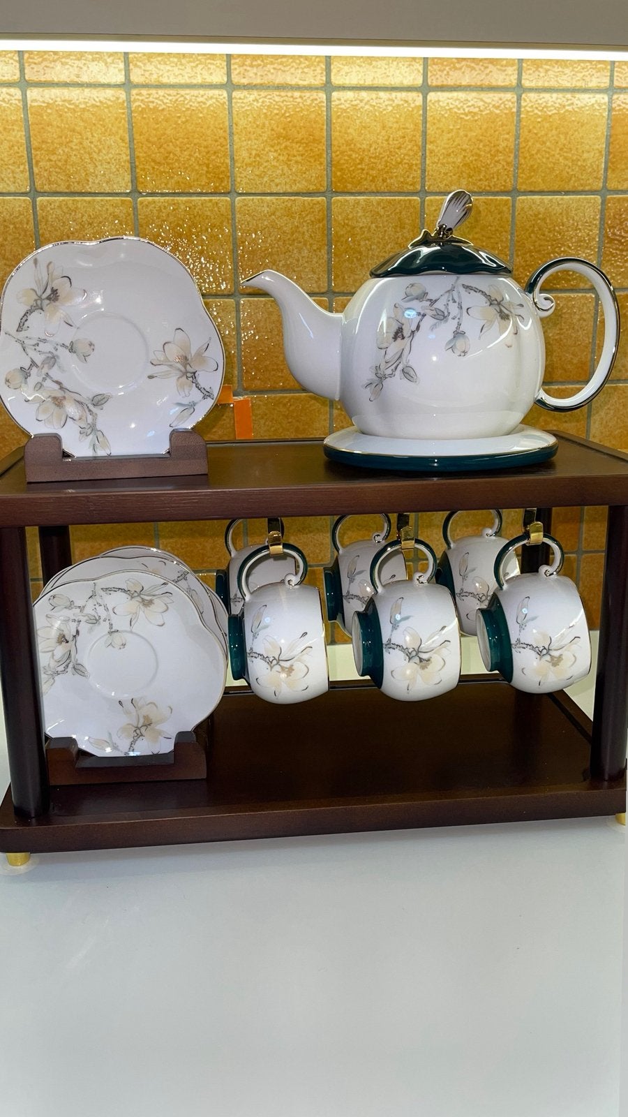 Service à café/espresso chinois complet de Shanghai – neuf, Ophalen