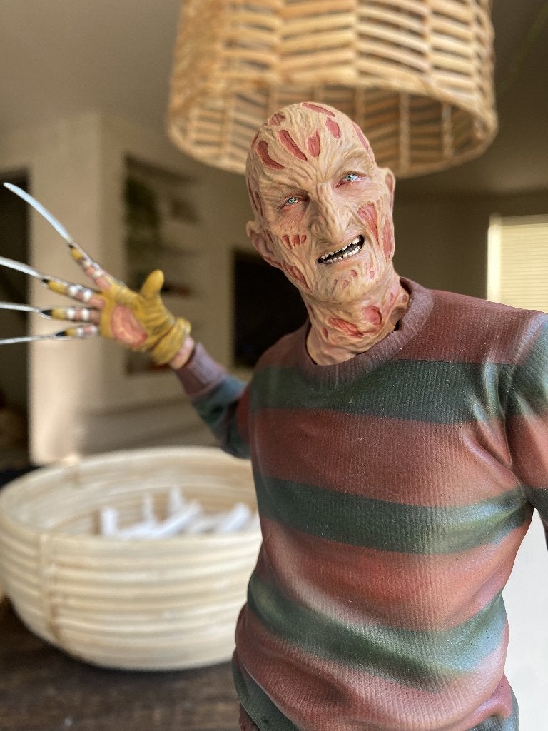 Freddy Krueger — Statue en résine peinte à la main (36 cm), Enlèvement ou Envoi, Neuf, Fantasy