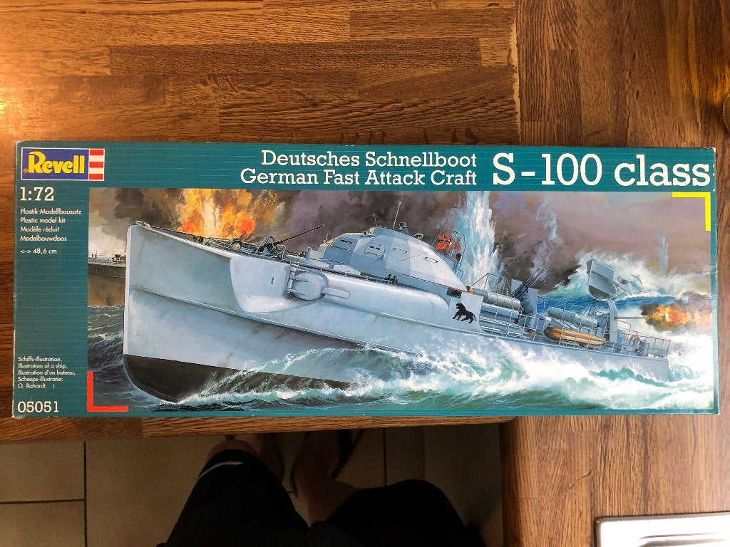 Bateau à moteur Revell S100 1/72, Enlèvement, Neuf, 1:32 à 1:50, Revell