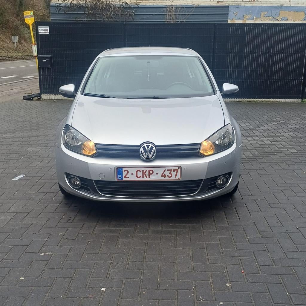 VW GOLF VI 2011 1.6 TDI 235.000 km, Auto's, Euro 5, Stof, Zwart, 4 cilinders