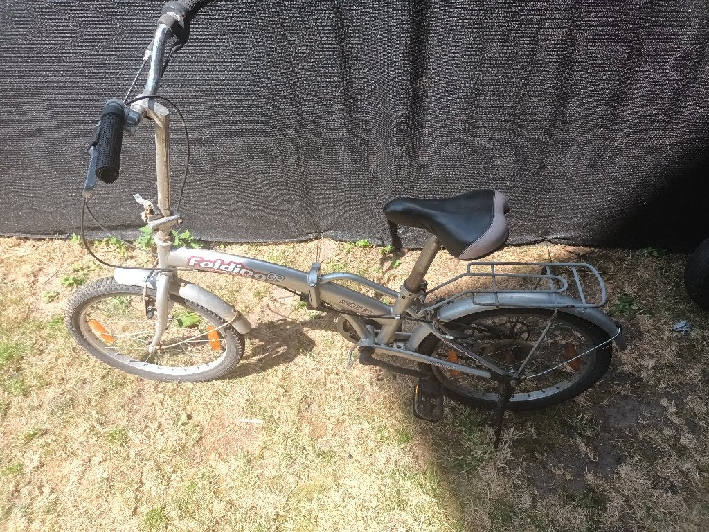 Minifiets plooibaar, Fietsen en Brommers, Fietsen | Vouwfietsen, Ophalen, Gebruikt, Dames