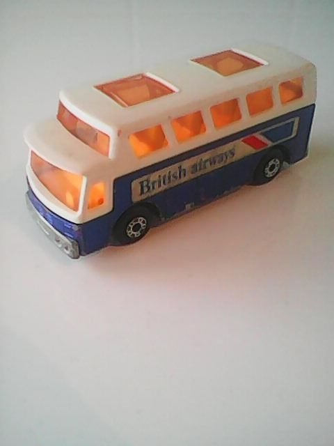 Vintage Matchbox Airport Coach AFHALING LEES BESCHRIJVING, Hobby & Loisirs créatifs, Voitures miniatures | 1:50, Enlèvement, Utilisé
