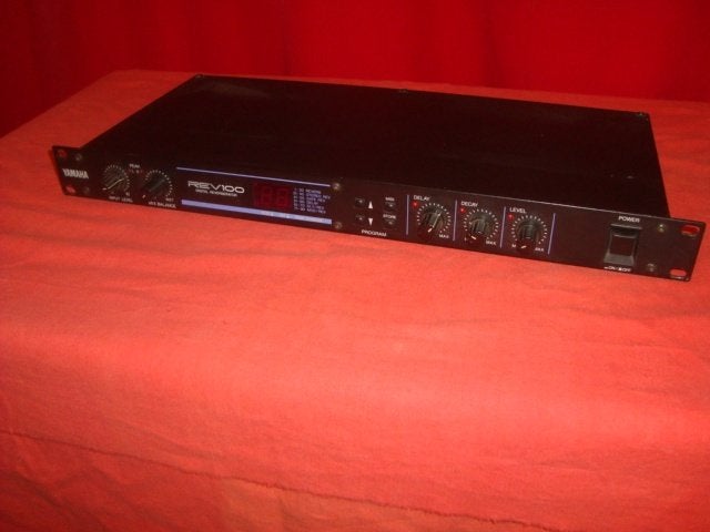 Gebruikt: Yamaha REV100 digital reverb. 20260453, Ophalen of Verzenden, Gebruikt, Delay of Echo