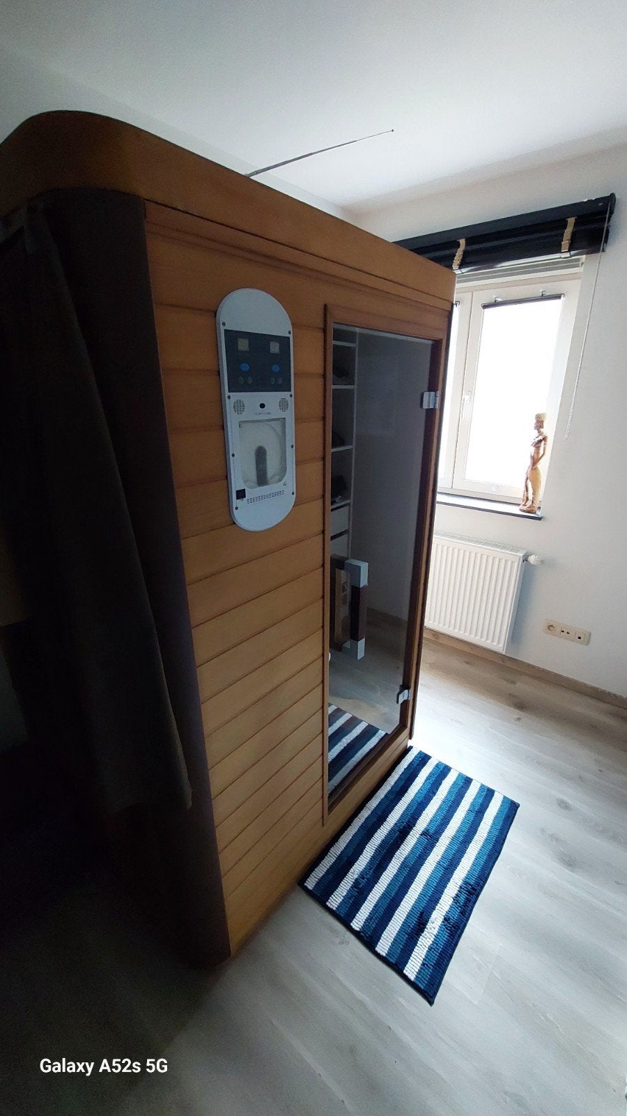 infraroodcabine 2 personen, Sport en Fitness, Sauna, Ophalen, Zo goed als nieuw, Infrarood, Complete sauna