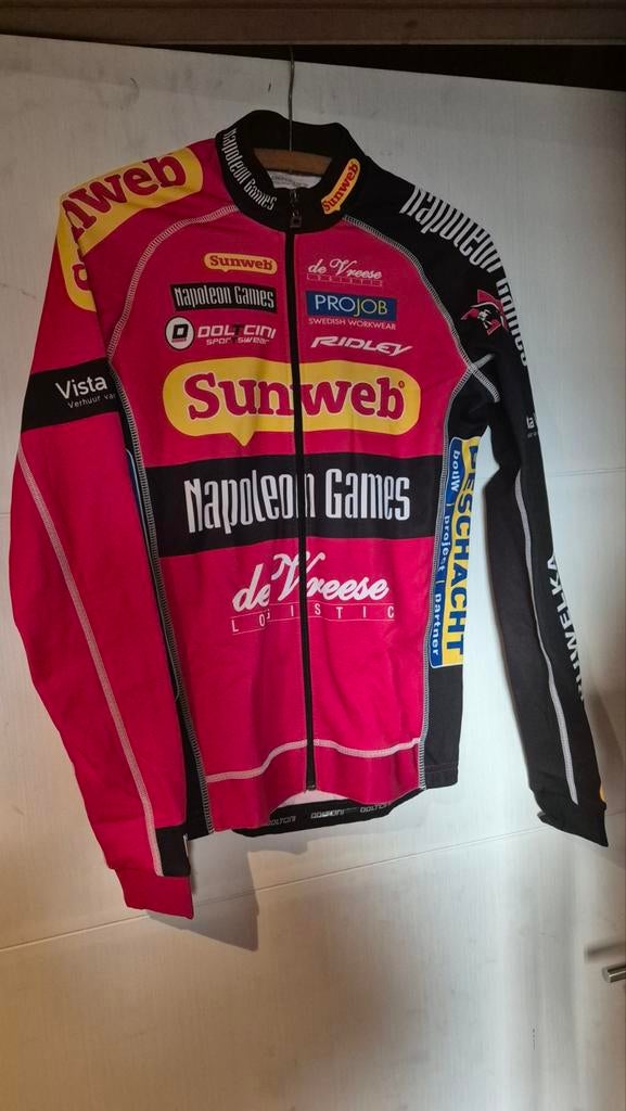 Sunweb - napoleon games wielertrui, Ophalen, XS
