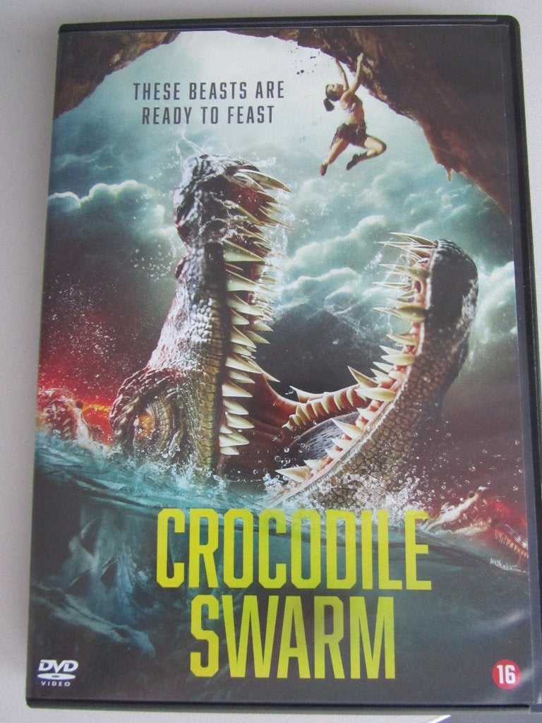 DVD CROCODILE SWARM, Cd's en Dvd's, Dvd's | Horror, Engels, Vanaf 16 jaar, Nederlands, Monsters