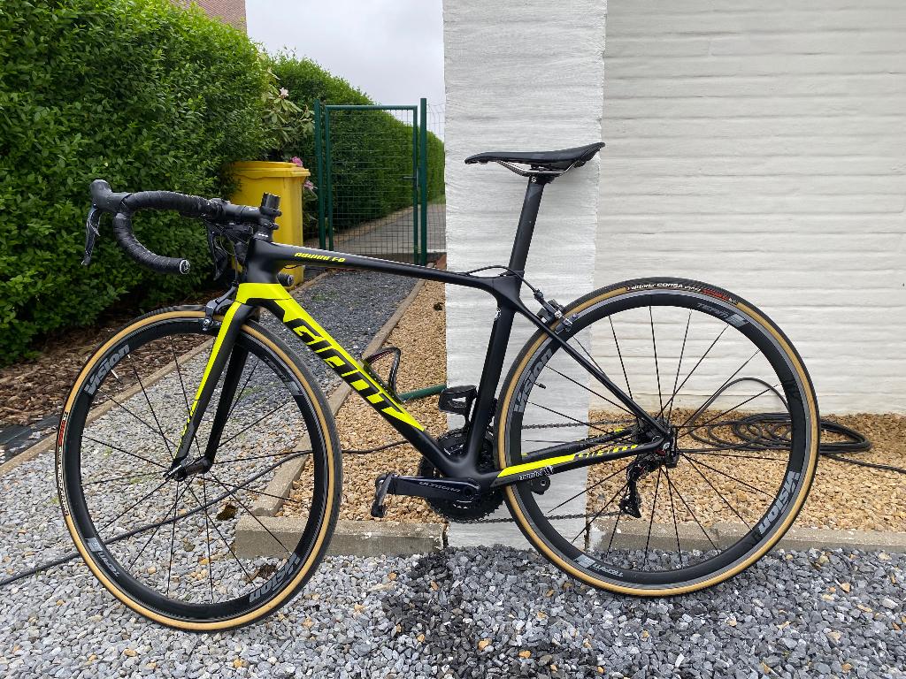 Giant tcr advanced ultegra di2, Fietsen en Brommers, Fietsen | Racefietsen, Gebruikt, Giant, Meer dan 20 versnellingen, Velgrem