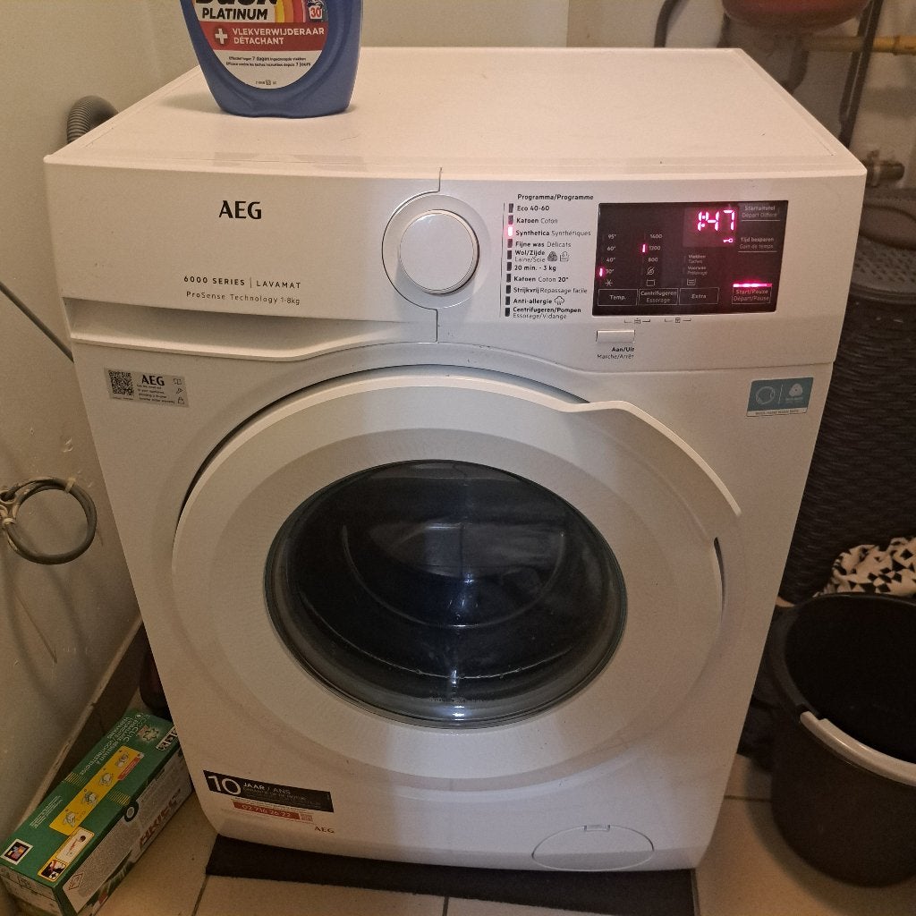 Nieuw Wasmachine AEG.6000 prosense 8 kg 450 euro, Ophalen, 6 tot 8 kg, Nieuw, 1600 toeren of meer
