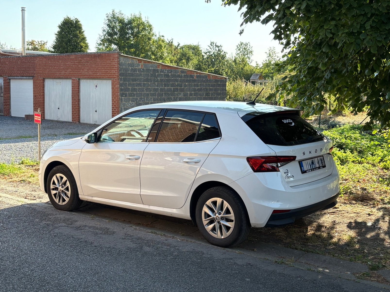 Skoda Fabia année 2024 blanche, Autos, Skoda, Achat, Euro 6, Boîte manuelle, Entretenue par le concessionnaire