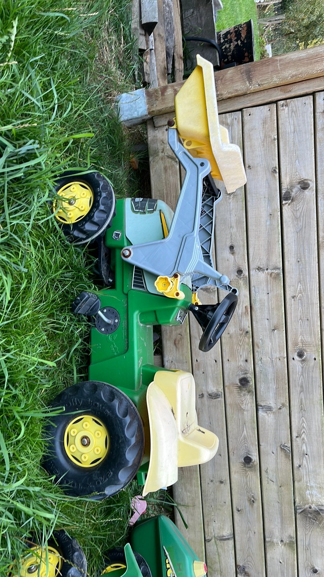Tractor john deere, Ophalen, Gebruikt, Overige merken, Met kar of aanhanger