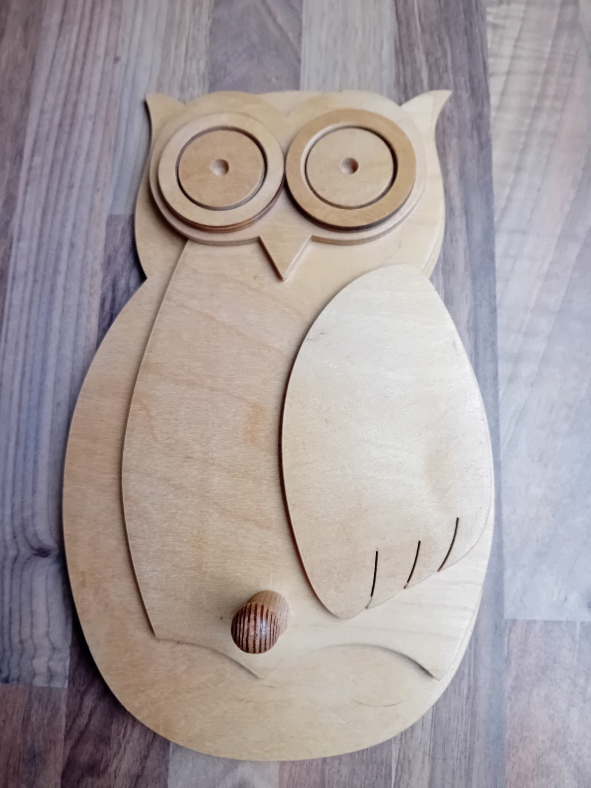 mooie uil kapstok, Huis en Inrichting, Woonaccessoires | Kapstokken, Ophalen, Zo goed als nieuw, Minder dan 100 cm, Kinderkapstok