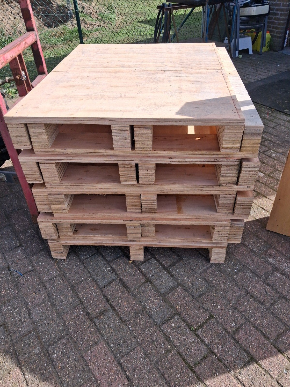 palletten, Doe-het-zelf en Bouw, Ophalen