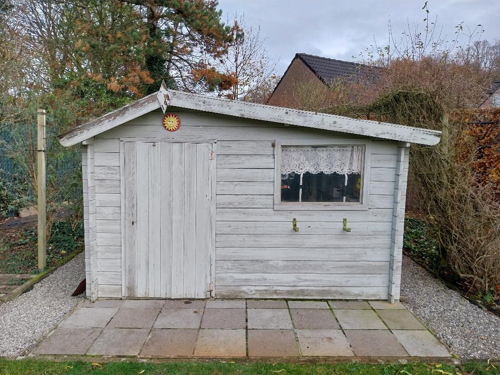 tuinhuis, Ophalen, Tuinhuis, 1 raam, 250 tot 300 cm