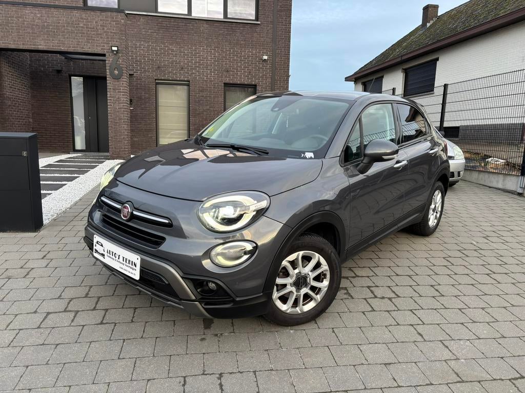 Fiat 500X City Cross 1.6 JTD — Automatique | Navi | Garantie, Autos, Fiat, Argent ou Gris, Achat, Entreprise, Diesel