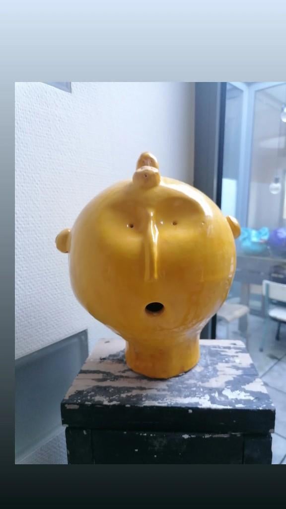 Keramiek hoofd, Antiek en Kunst, Ophalen of Verzenden