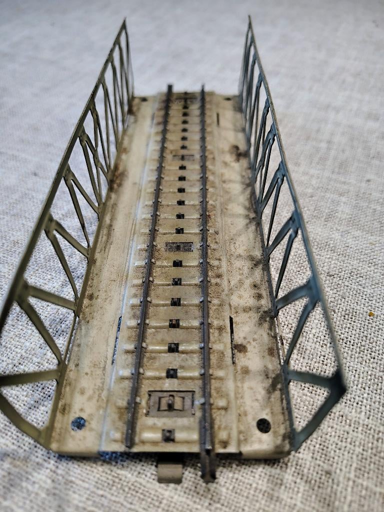 Ancien pont ferroviaire métallique Marklin, Analogique, Enlèvement ou Envoi, Courant alternatif, Utilisé