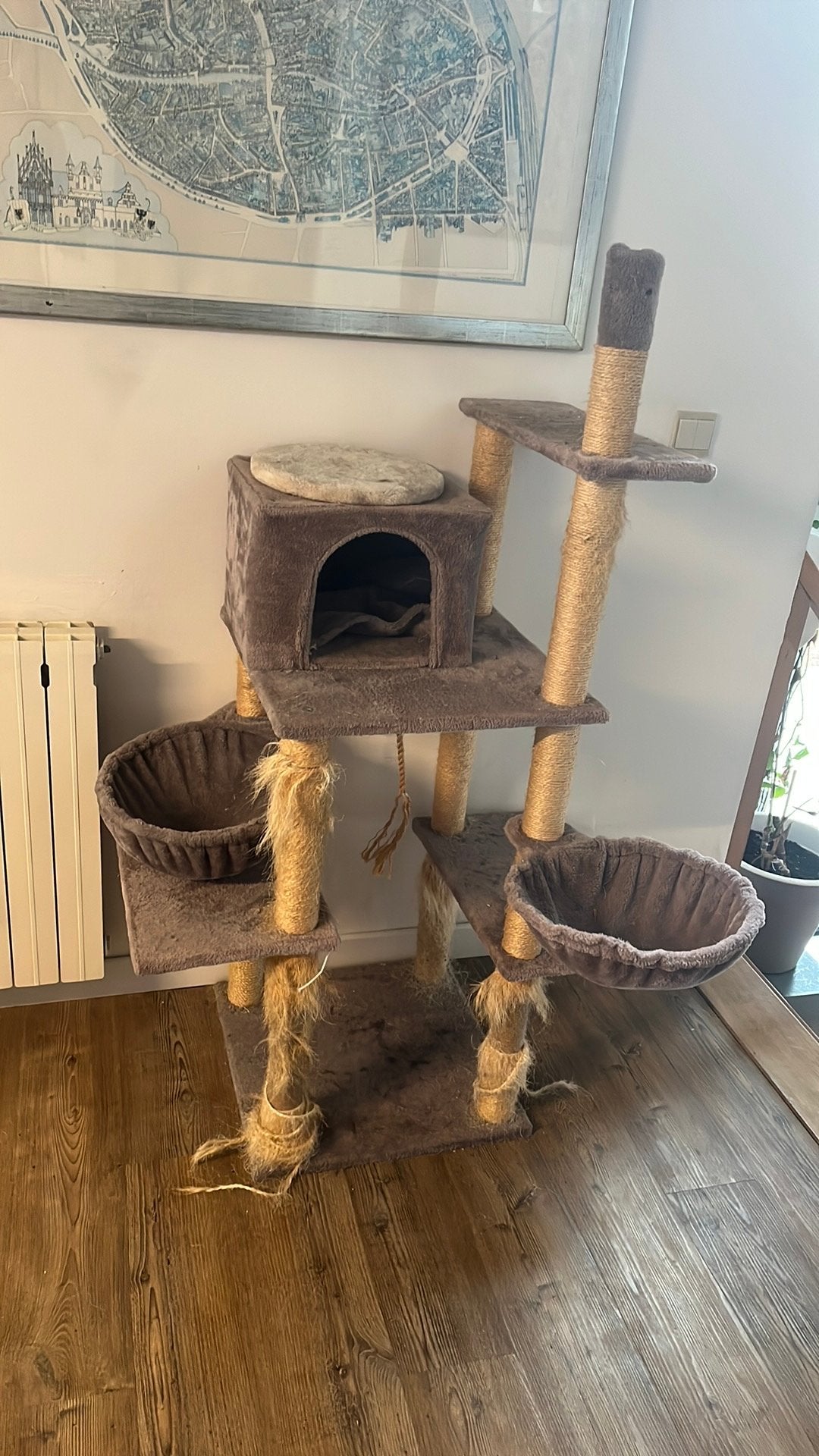 Kattenkrabpaal, Dieren en Toebehoren, Ophalen, Gebruikt, Krabpaal