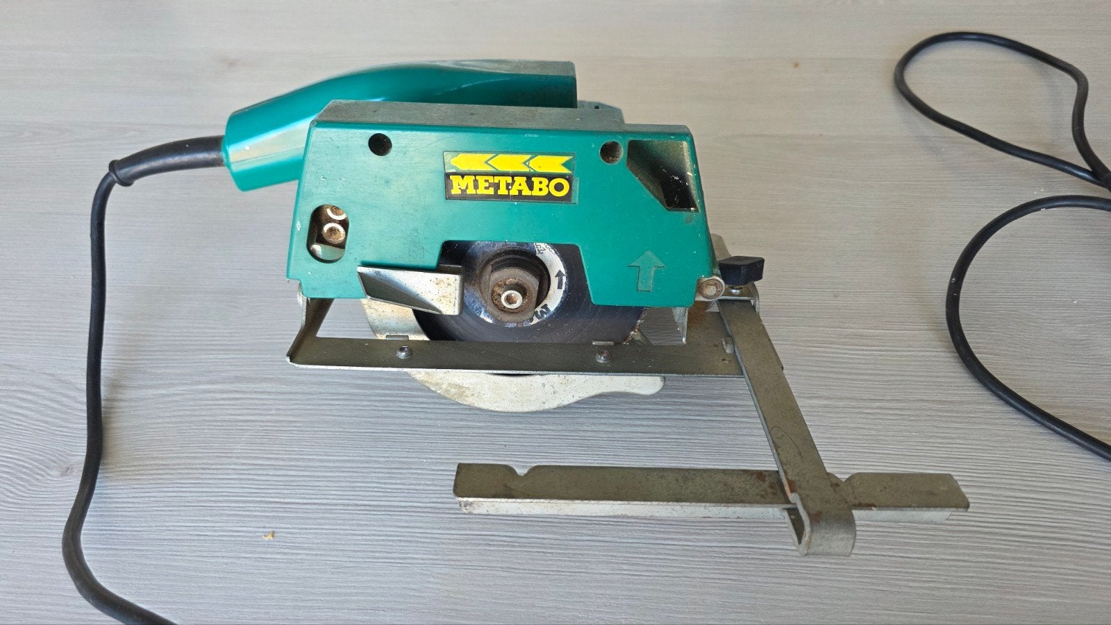 Metabo Cirkelzaag, Ophalen