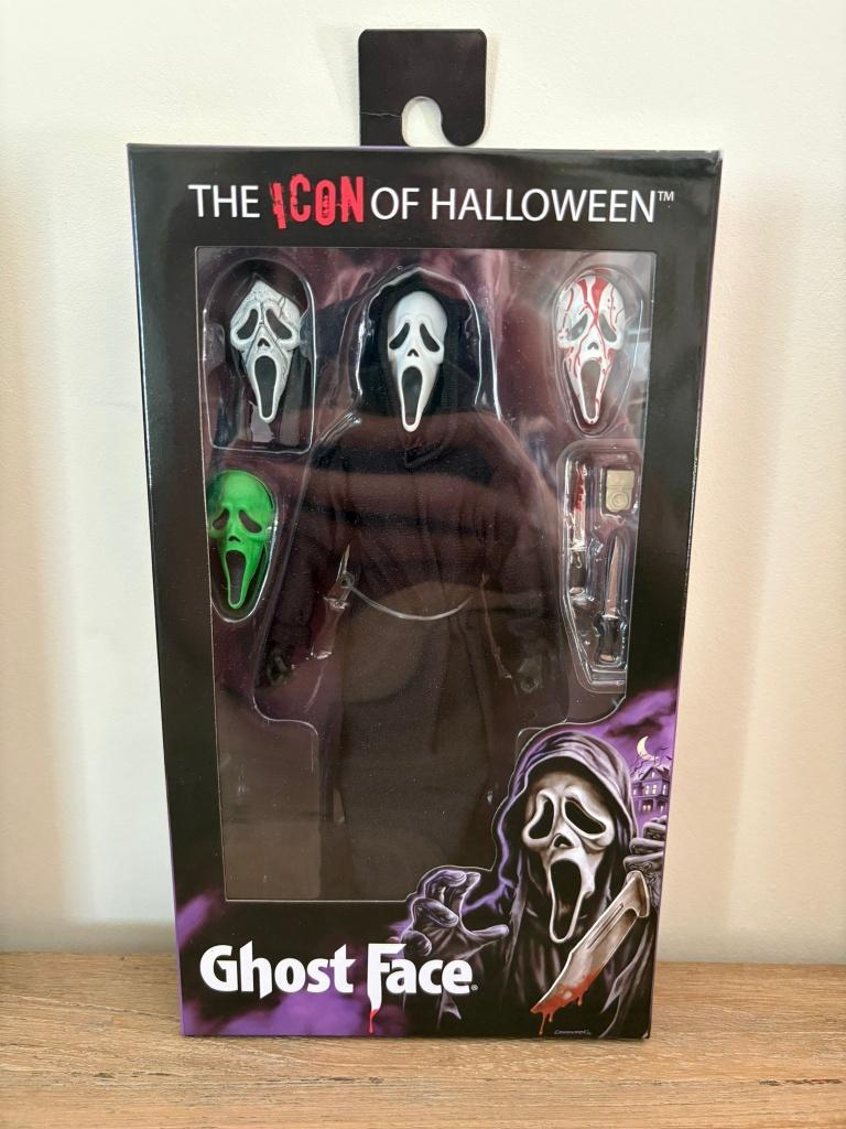 Scream Retro Action Figure Ghostface (Updated) 20cm, Ophalen of Verzenden, Nieuw, Film, Actiefiguur of Pop