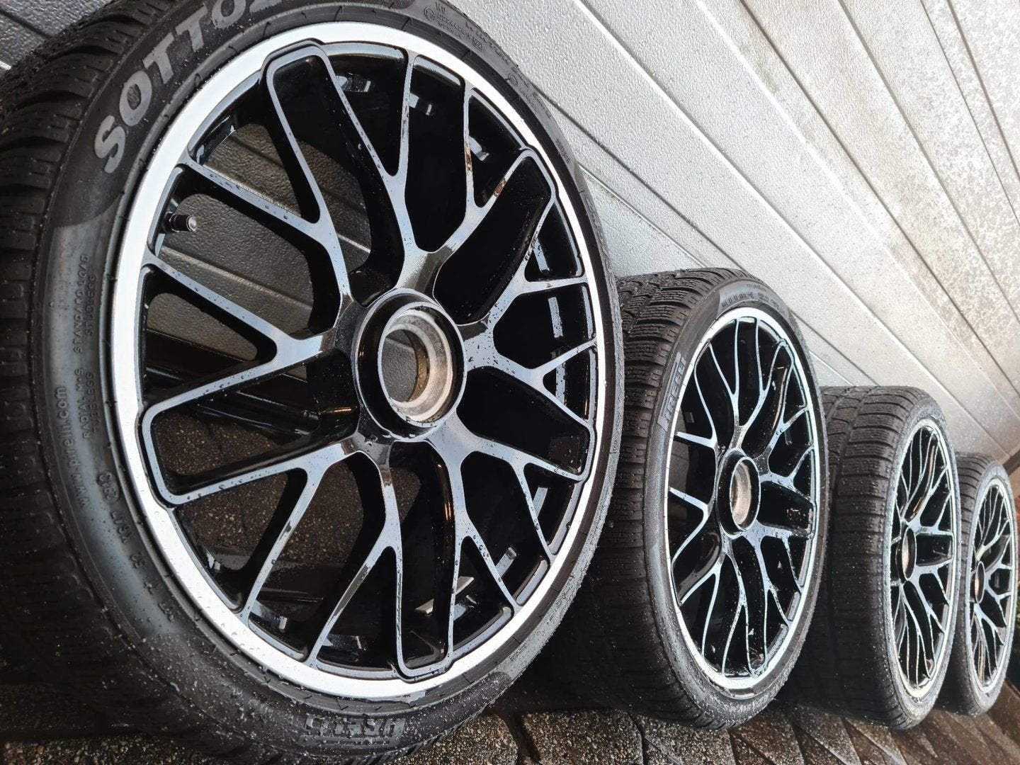 Orig 20 inch Porsche 911 991 GTS Turbo S velgen winterbanden, Pneus et Jantes, Véhicule de tourisme, -, Utilisé