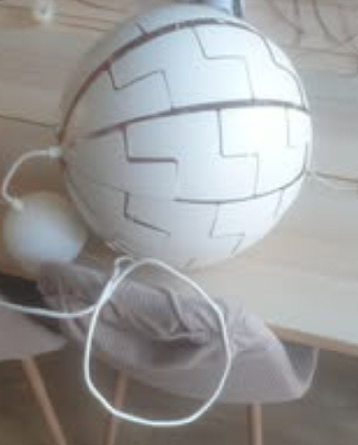 Suspension IKEA PS 2014 blanc / cuivre – lampe design, Enlèvement, Comme neuf