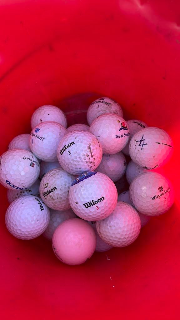 Lot de balles de golf Wilson, Ophalen, Gebruikt, Bal(len), Overige merken