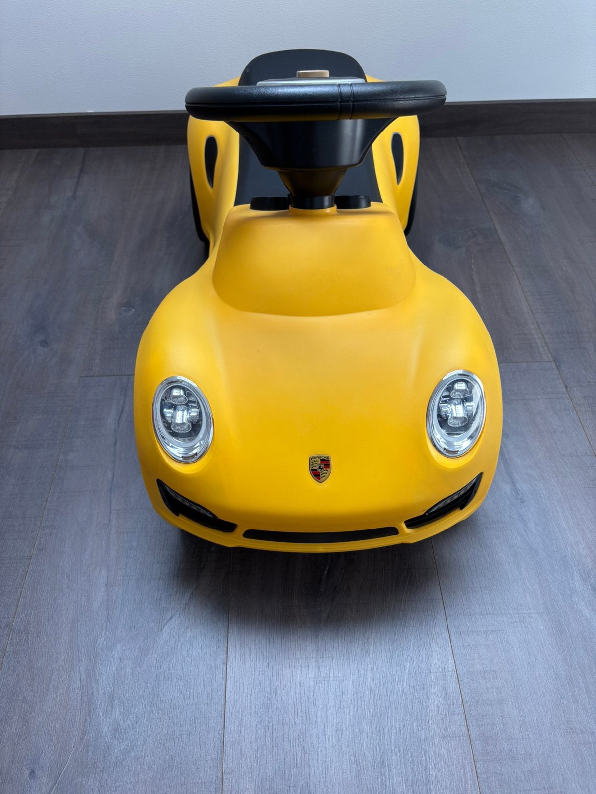 Porsche loopwagen loopfiets - heel goede staat - met toeter, Enlèvement ou Envoi, Comme neuf, Vélo d'équilibre
