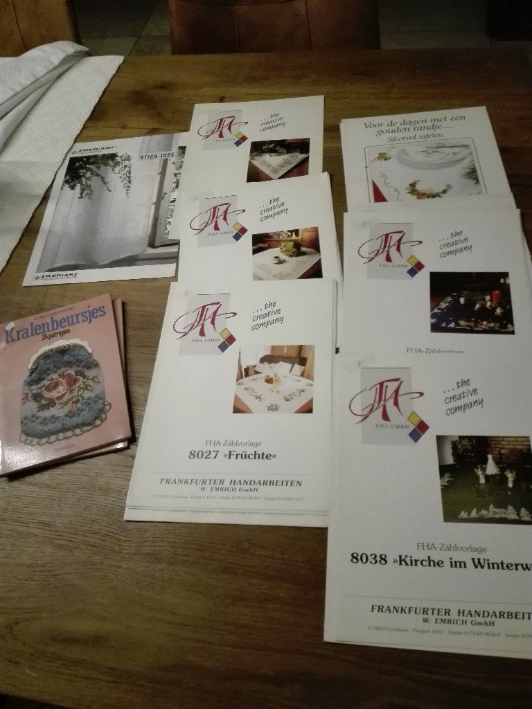 boeken rico frankfurter kruissteek hardanger, Hobby en Vrije tijd, Verzenden, Nieuw