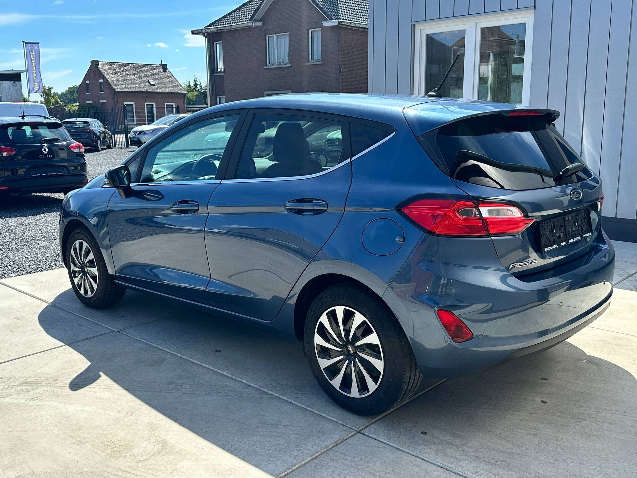 Ford Fiesta Fiesta 1.0 EcoBoost * 12M Garantie *, Auto's, Stof, Gebruikt, Blauw, 100 pk