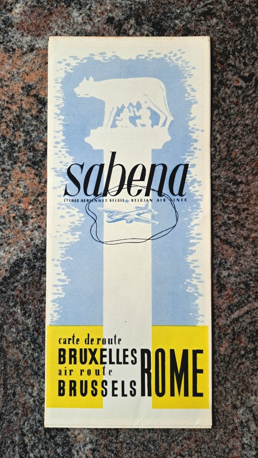 Air Route Sabena, eind jaren 40, begin jaren 50, Verzamelen, Ophalen of Verzenden