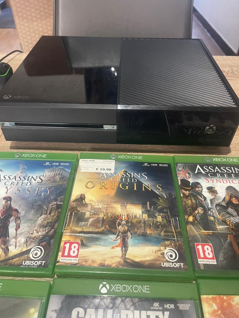 Xbox One met games, Ophalen of Verzenden, Zo goed als nieuw, Xbox One, Met games