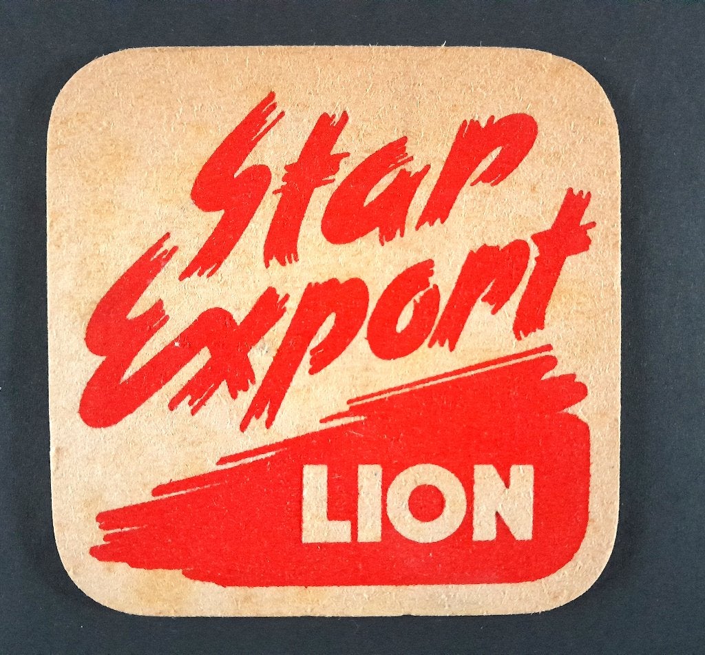 Brasserie Lion Tournai Star Export Sous bock, Envoi, Utilisé, Sous-bock, Autres marques