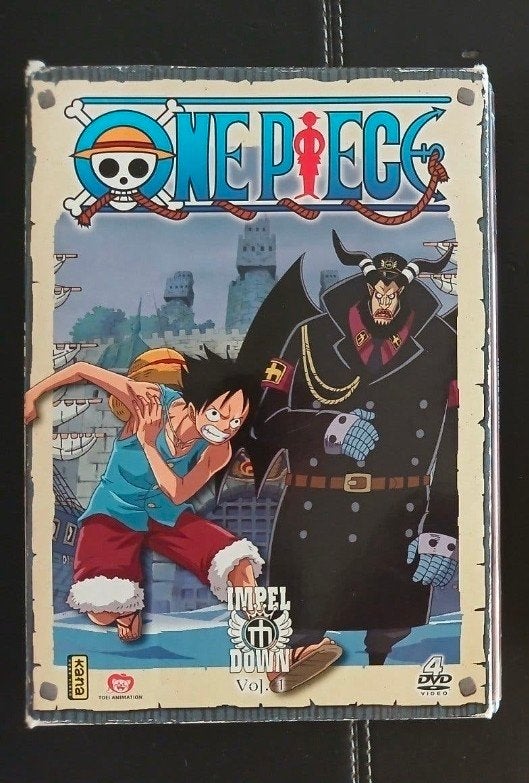 Coffrets DVD One Piece Impel Down, Enlèvement