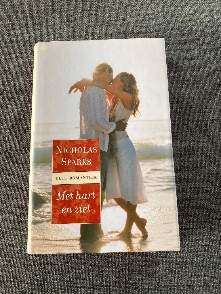 Boek 'Met hart en ziel.' Nicholas Sparks, (1x gelezen) deel1, Enlèvement ou Envoi, Comme neuf, Nicholas Sparks