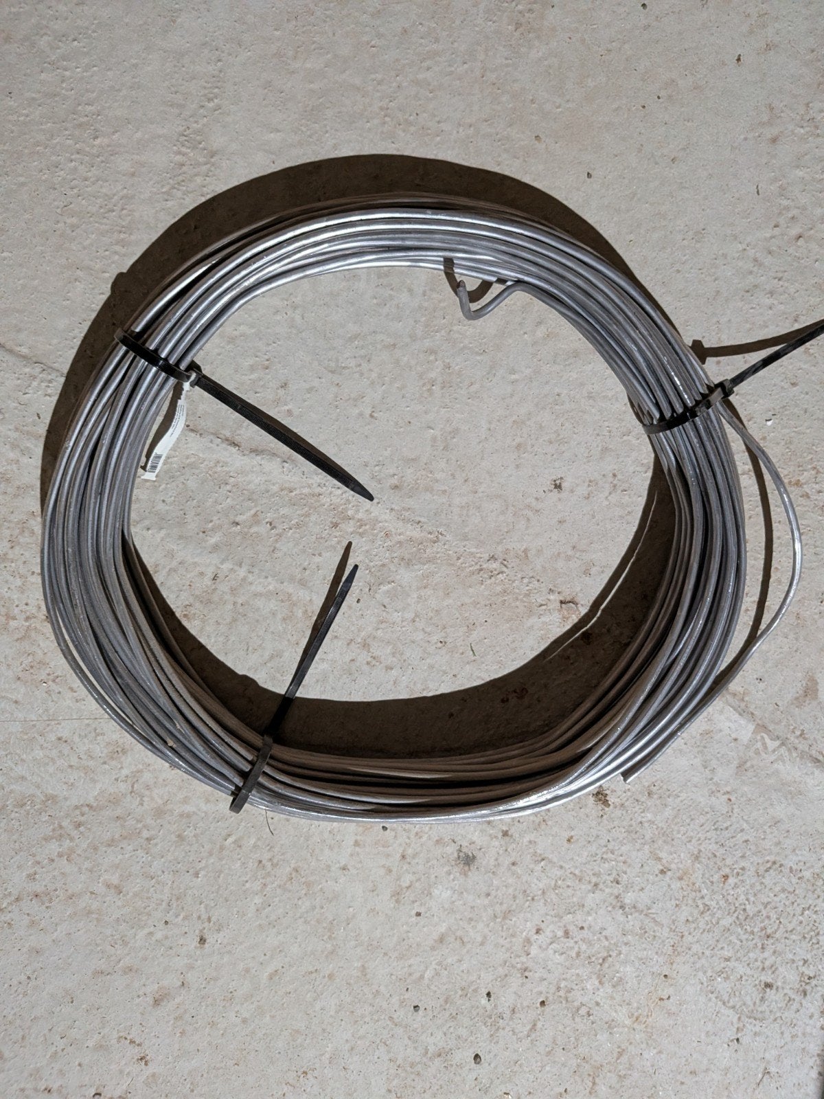 Aardingslus 55m, Ophalen