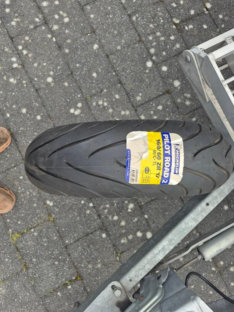 Nieuwe Michelin Pilot Road achterband 160/60 zr17, Motoren, Ophalen of Verzenden, Nieuw