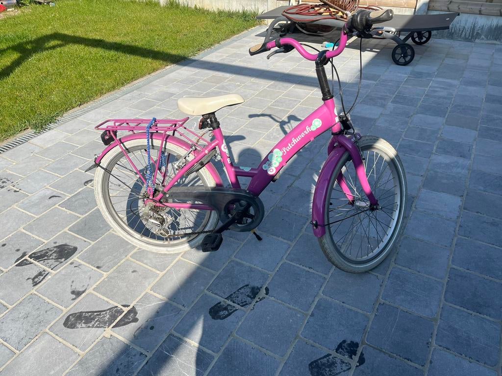 Meisjes fiets 22 inch, Ophalen, Zo goed als nieuw, 22 inch