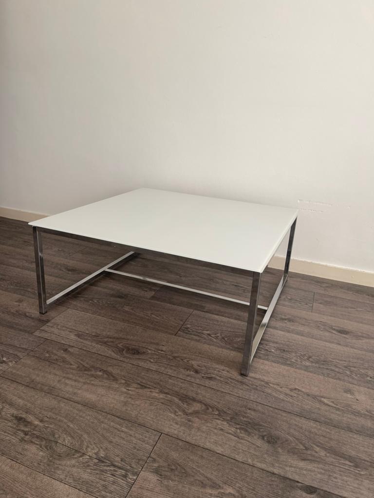 Salontafel in prima staat, Huis en Inrichting, Tafels | Salontafels, Ophalen, Zo goed als nieuw, Glas