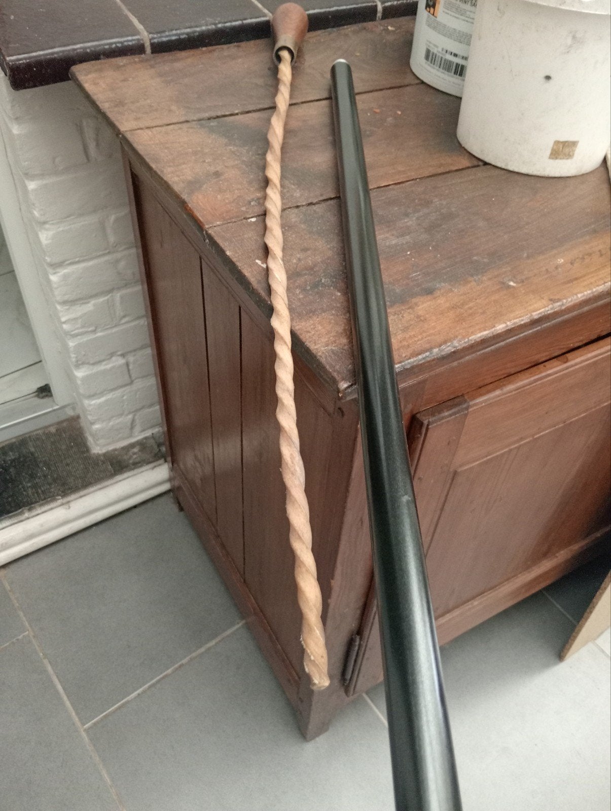 canne nerf de bœuf, Divers, Bâtons de marche, Enlèvement ou Envoi