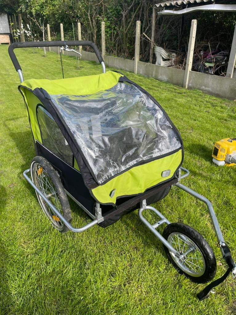 Aanhangwagen/ kinderwagen, Fietsen en Brommers, Ophalen, Zo goed als nieuw