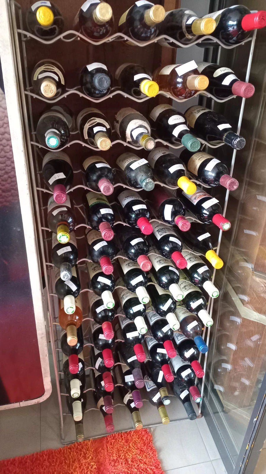 bouteilles de vin collection, Huis en Inrichting, Ophalen