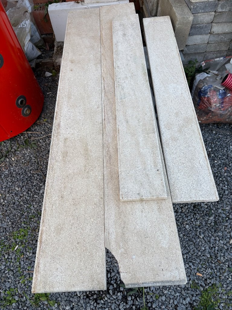 Venstertablet 2 stuks 110x15, Doe-het-zelf en Bouw, Ophalen, Gebruikt, 100 tot 150 cm, Vensterbanken