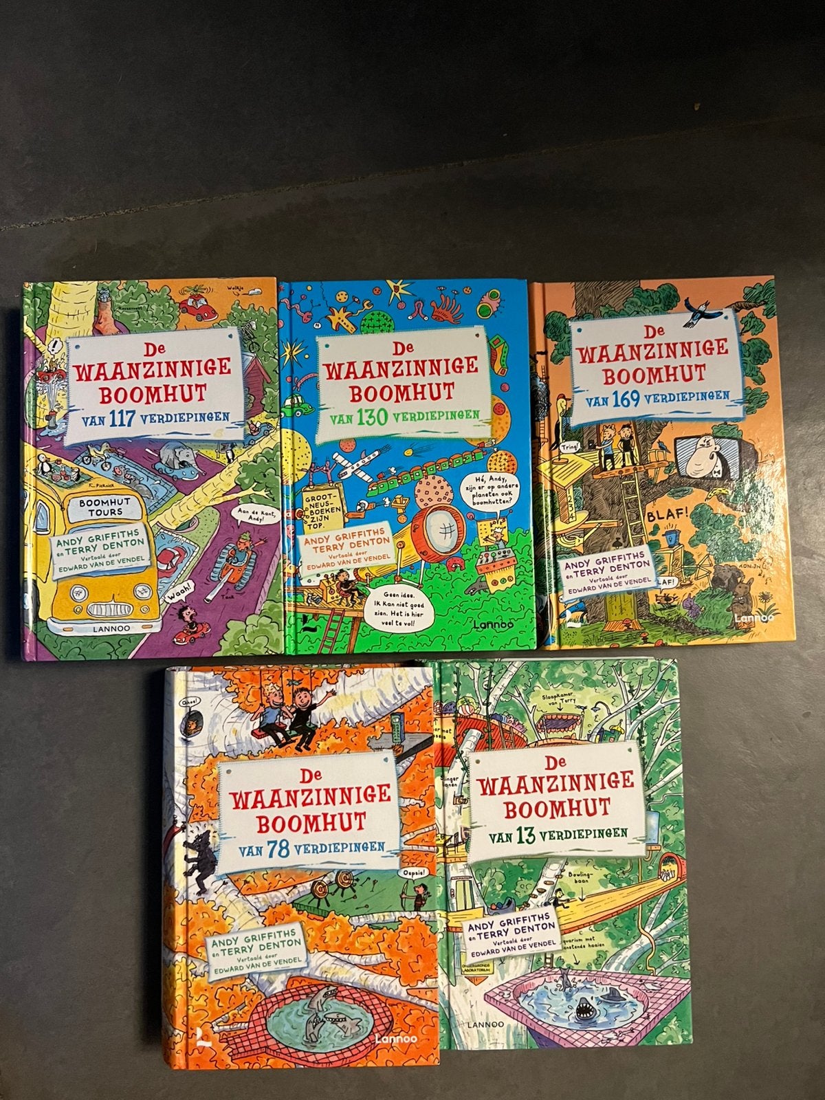 Waanzinnige boomhut boeken -5boek, Boeken, Ophalen, Zo goed als nieuw, Fictie